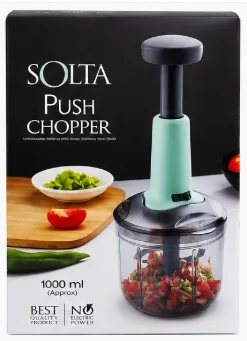 Solta 1000 ml Manual Push Food Chopper view 3